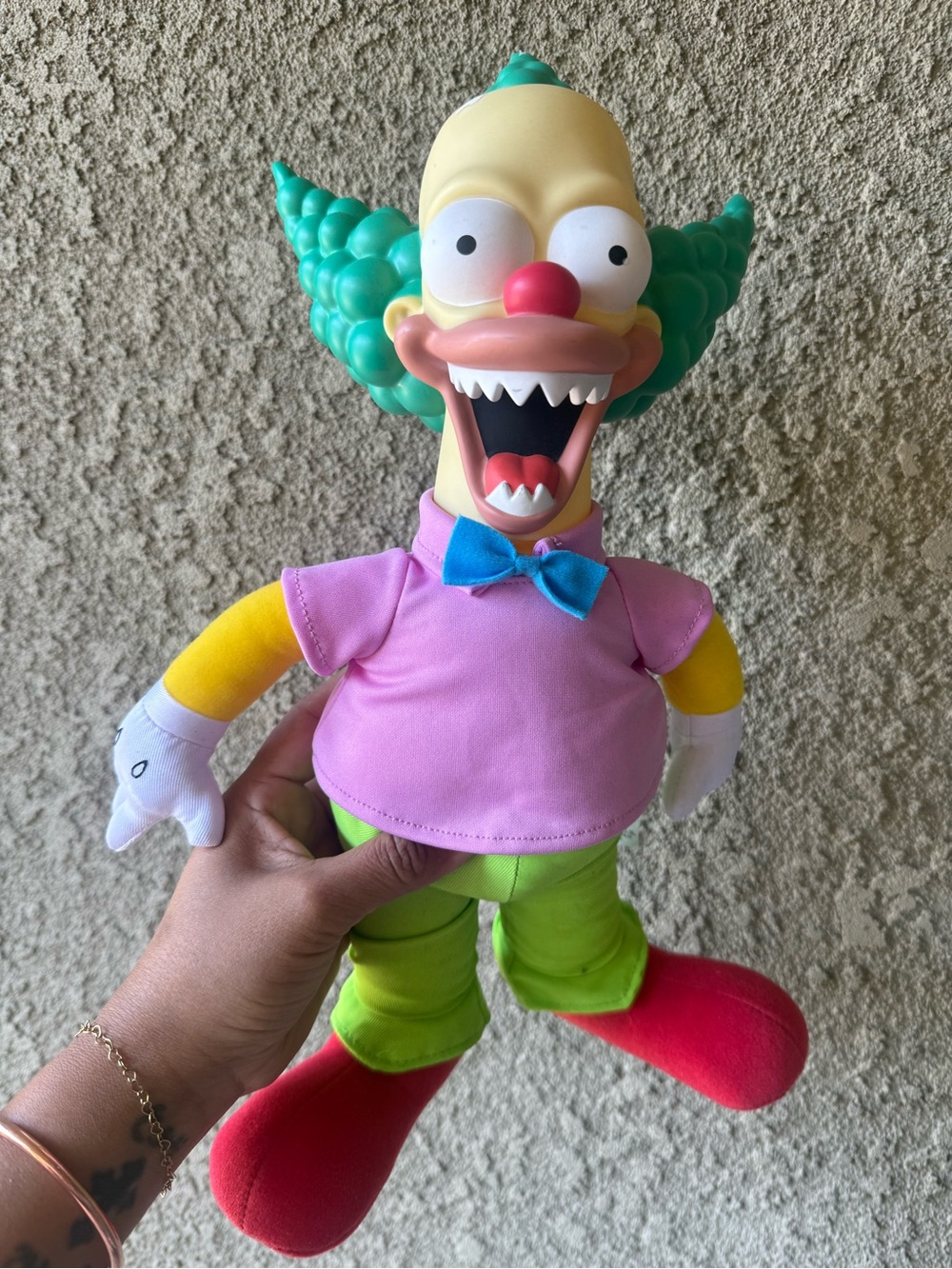 The Simpsons 16" Talking Evil Krusty Doll